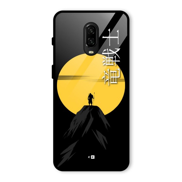 Night Warrior Glass Back Case for OnePlus 6T