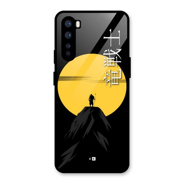 Night Warrior Glass Back Case for OnePlus Nord