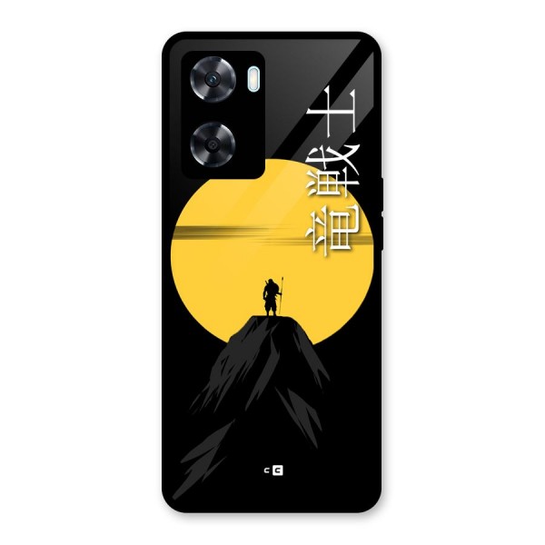 Night Warrior Glass Back Case for Oppo A77