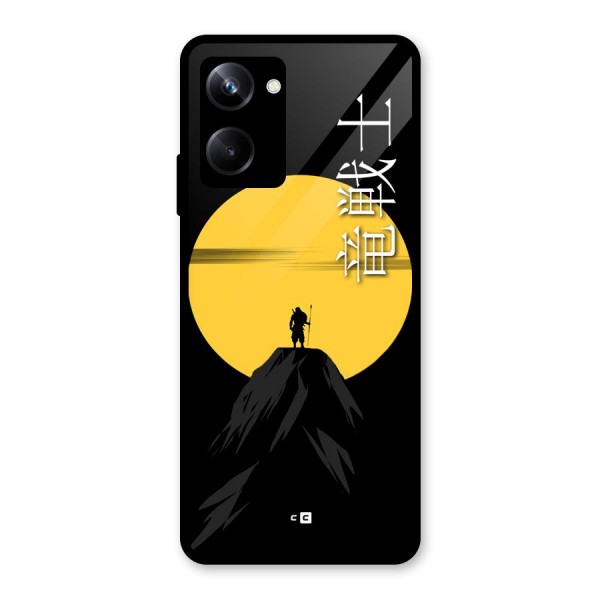 Night Warrior Glass Back Case for Realme 10 Pro