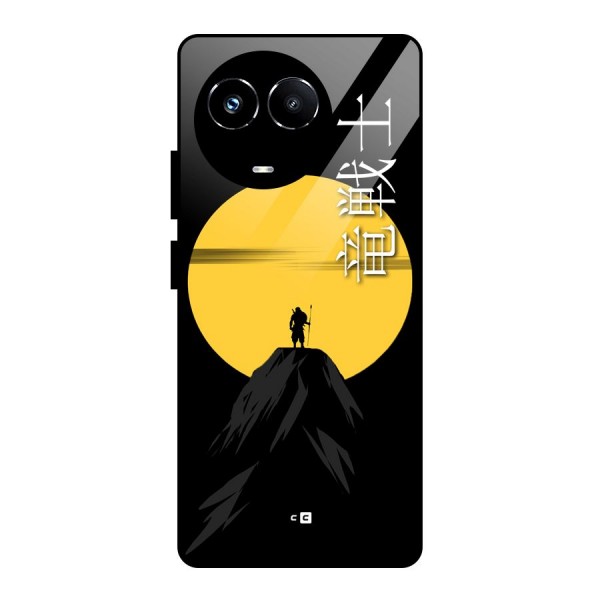 Night Warrior Glass Back Case for Realme 11X