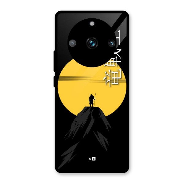 Night Warrior Glass Back Case for Realme 11 Pro