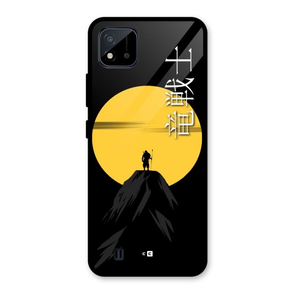 Night Warrior Glass Back Case for Realme C11 2021