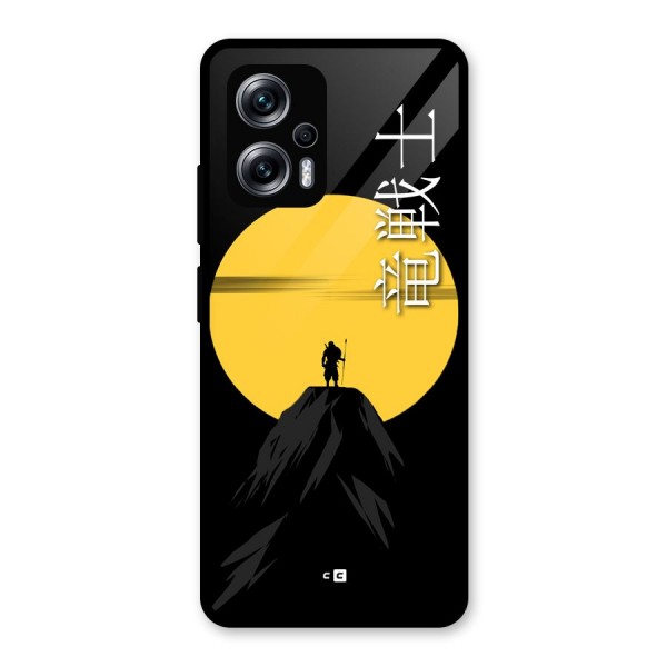 Night Warrior Glass Back Case for Redmi K50i