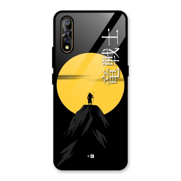 Night Warrior Glass Back Case for Vivo S1