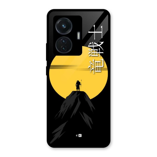 Night Warrior Glass Back Case for Vivo T1 44W