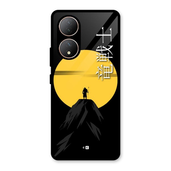 Night Warrior Glass Back Case for Vivo T2