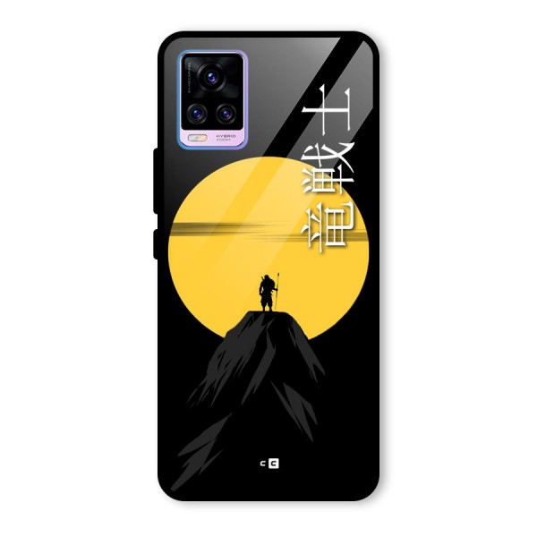 Night Warrior Glass Back Case for Vivo V20 Pro