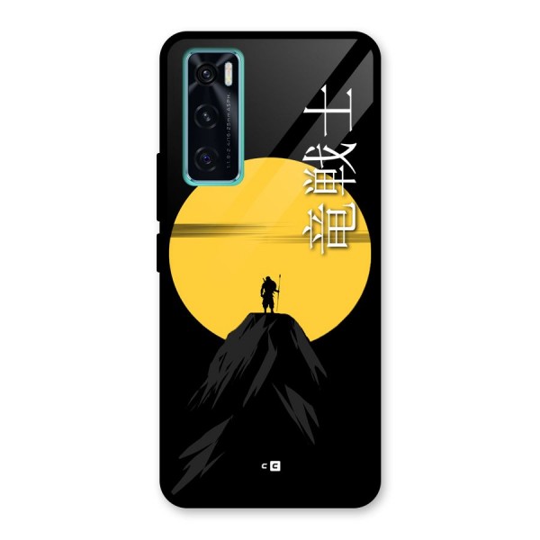 Night Warrior Glass Back Case for Vivo V20 SE