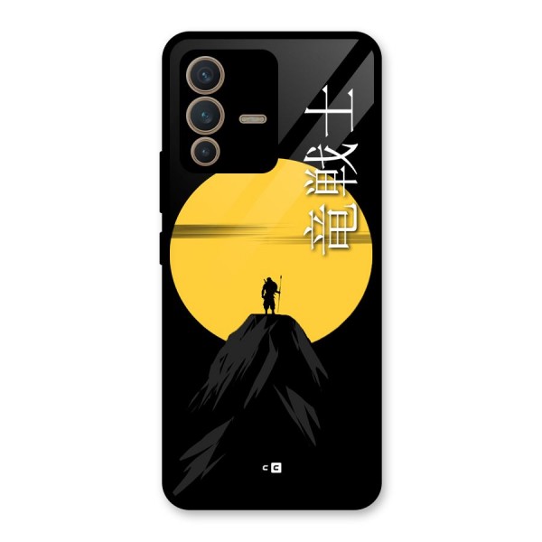 Night Warrior Glass Back Case for Vivo V23 5G