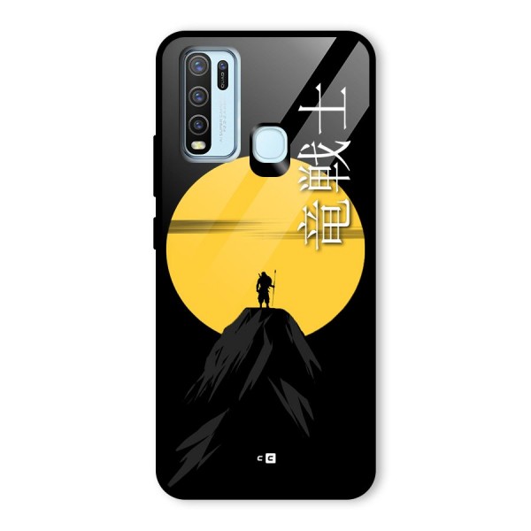 Night Warrior Glass Back Case for Vivo Y50