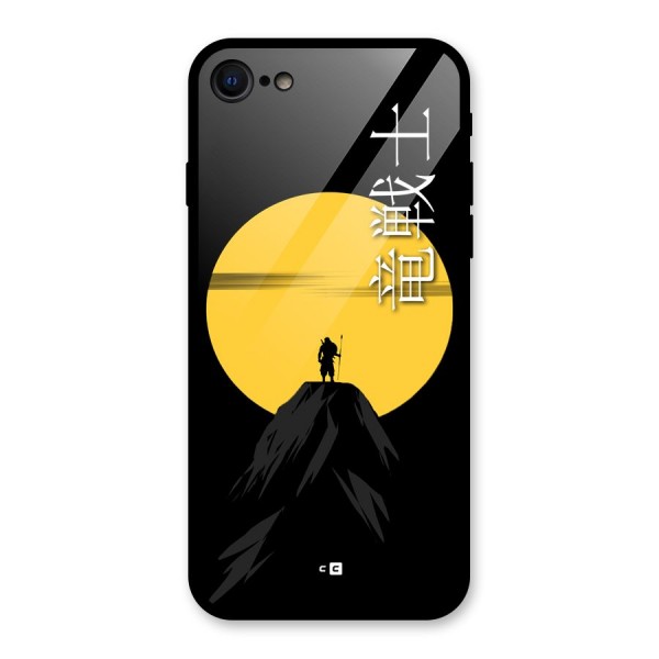 Night Warrior Glass Back Case for iPhone 8