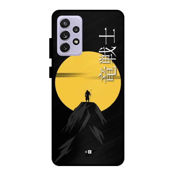 Night Warrior Metal Back Case for Galaxy A72