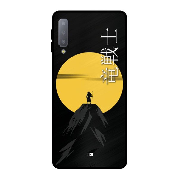 Night Warrior Metal Back Case for Galaxy A7 (2018)