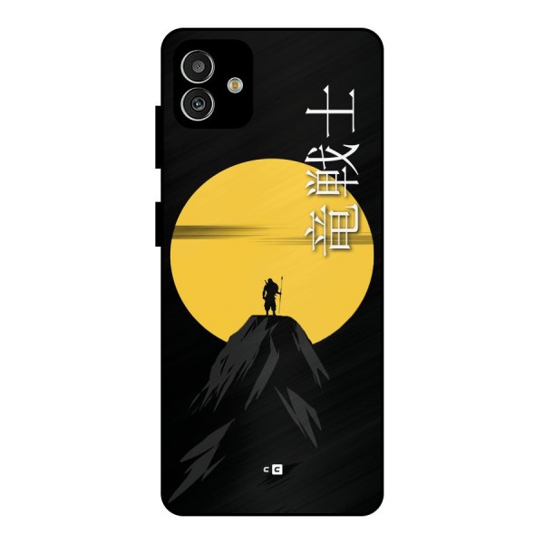 Night Warrior Metal Back Case for Galaxy M13 5G