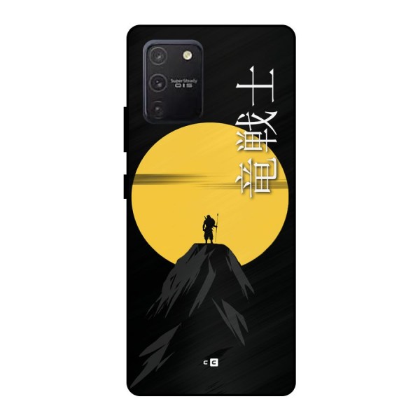 Night Warrior Metal Back Case for Galaxy S10 Lite