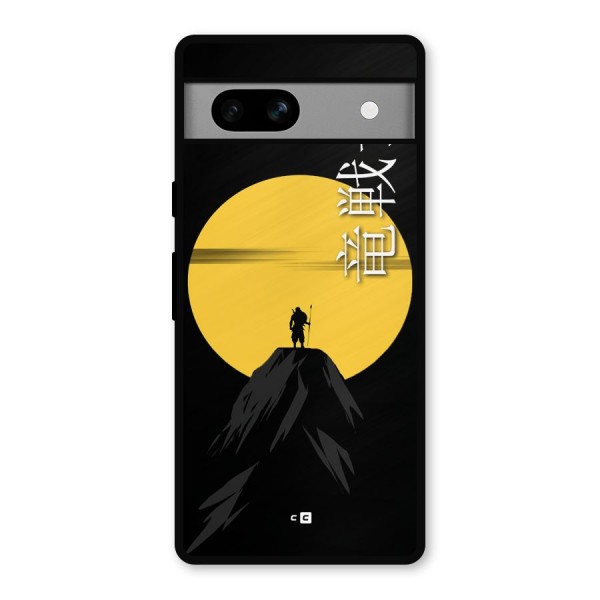 Night Warrior Metal Back Case for Google Pixel 7a