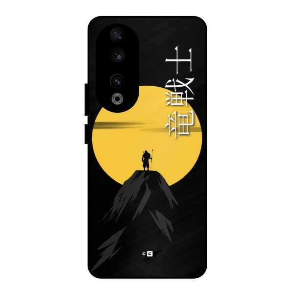 Night Warrior Metal Back Case for Honor 90