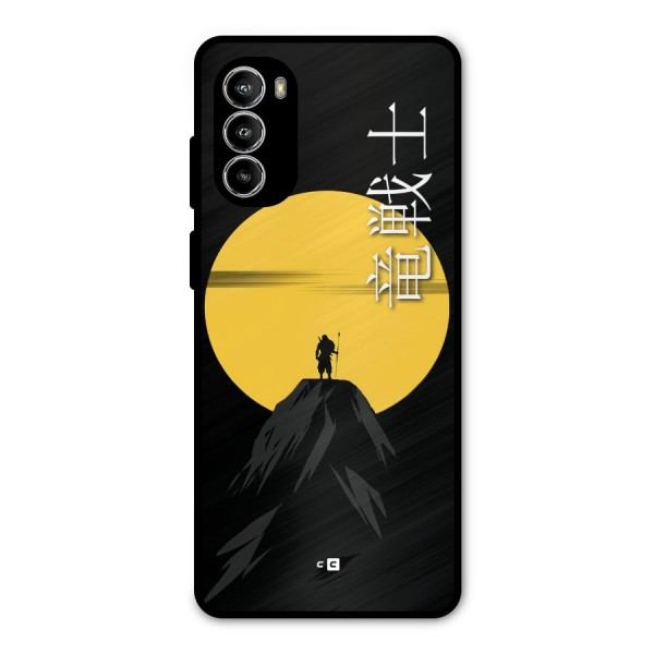 Night Warrior Metal Back Case for Moto G82