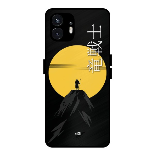 Night Warrior Metal Back Case for Nothing Phone 2