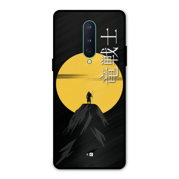 Night Warrior Metal Back Case for OnePlus 8