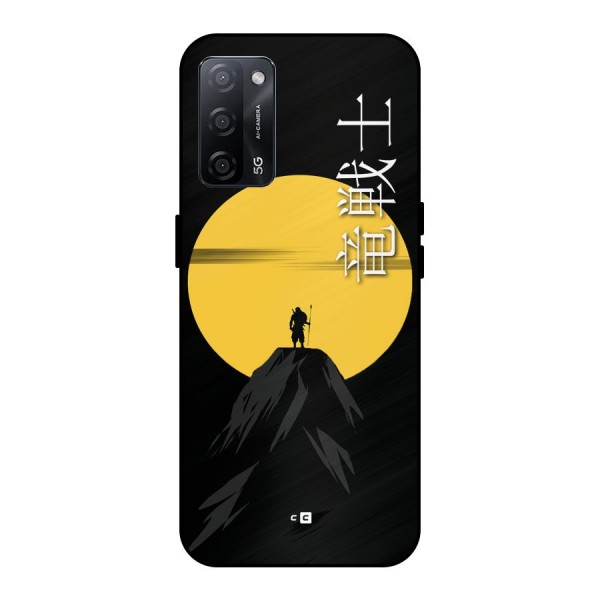 Night Warrior Metal Back Case for Oppo A53s 5G