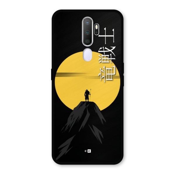 Night Warrior Metal Back Case for Oppo A5 (2020)