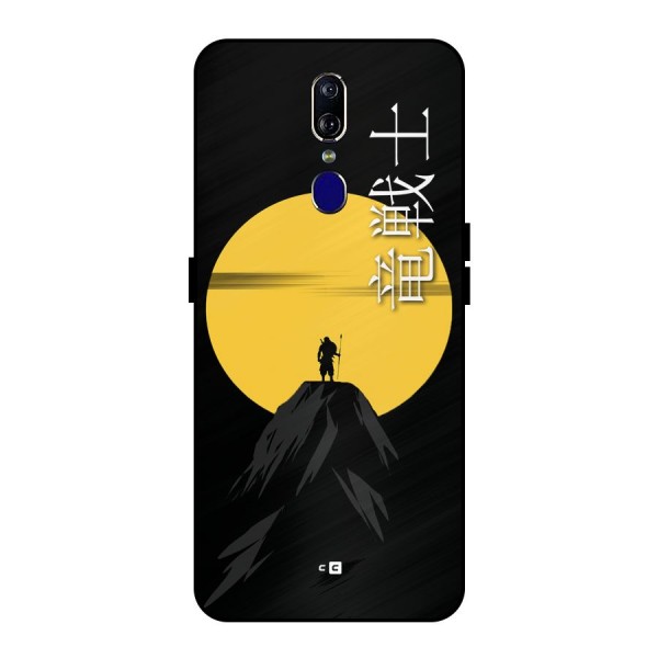 Night Warrior Metal Back Case for Oppo F11