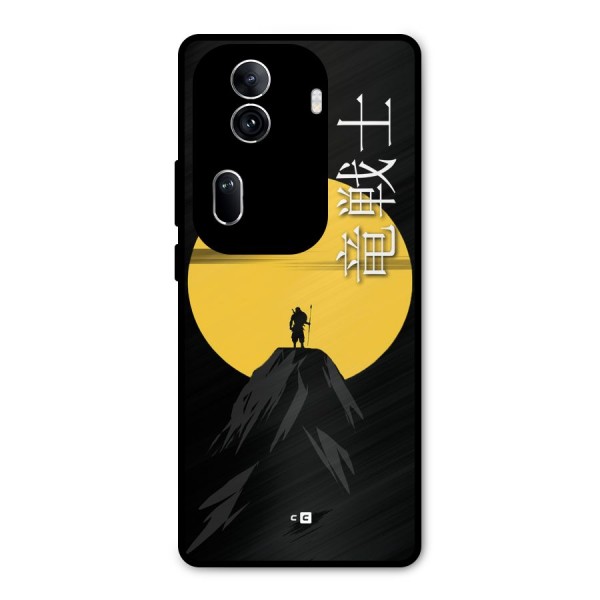 Night Warrior Metal Back Case for Oppo Reno11 Pro 5G