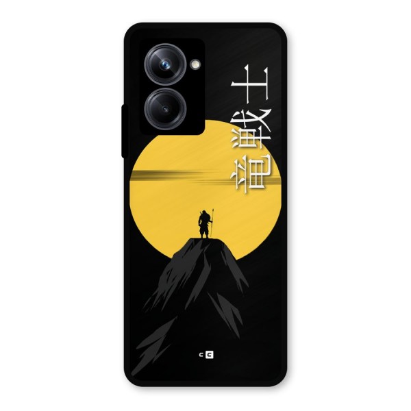 Night Warrior Metal Back Case for Realme 10 Pro