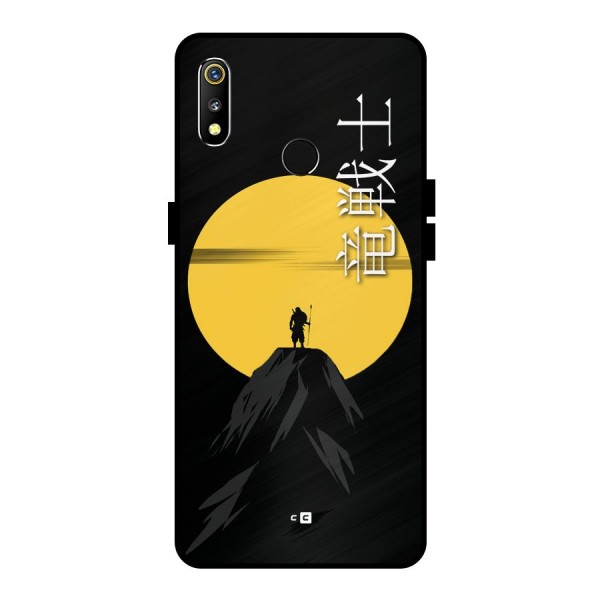 Night Warrior Metal Back Case for Realme 3