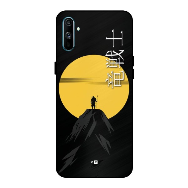 Night Warrior Metal Back Case for Realme C3