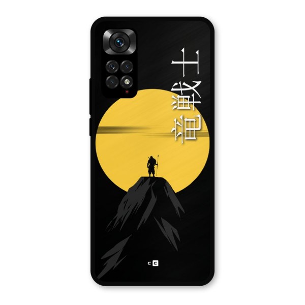 Night Warrior Metal Back Case for Redmi Note 11