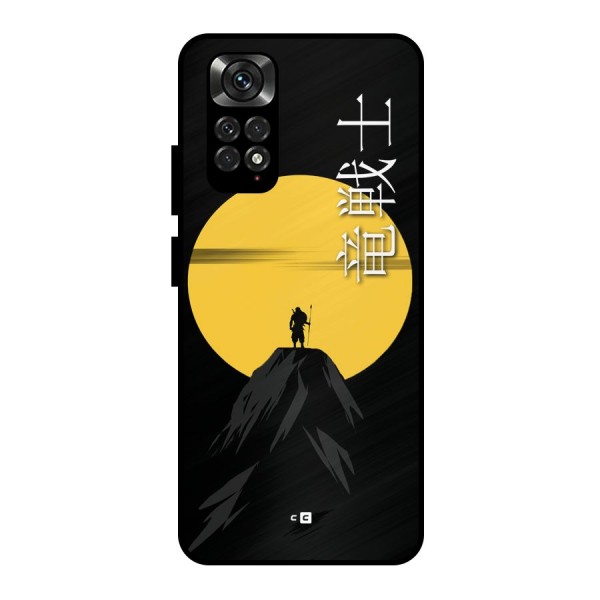 Night Warrior Metal Back Case for Redmi Note 11 Pro
