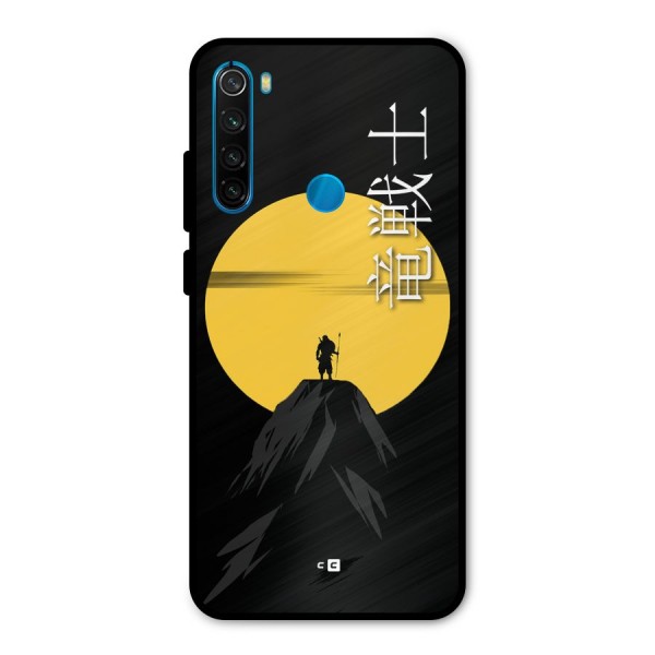 Night Warrior Metal Back Case for Redmi Note 8