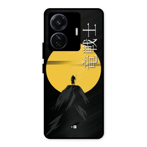 Night Warrior Metal Back Case for Vivo T1 Pro