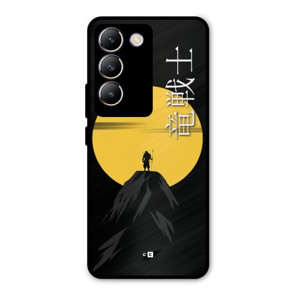 Night Warrior Metal Back Case for Vivo T3 5G