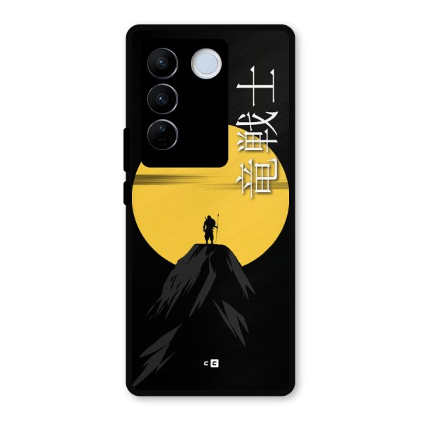 Night Warrior Metal Back Case for Vivo V27