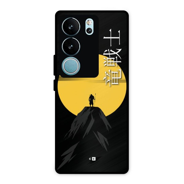 Night Warrior Metal Back Case for Vivo V29 Pro