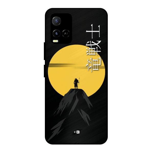 Night Warrior Metal Back Case for Vivo Y21