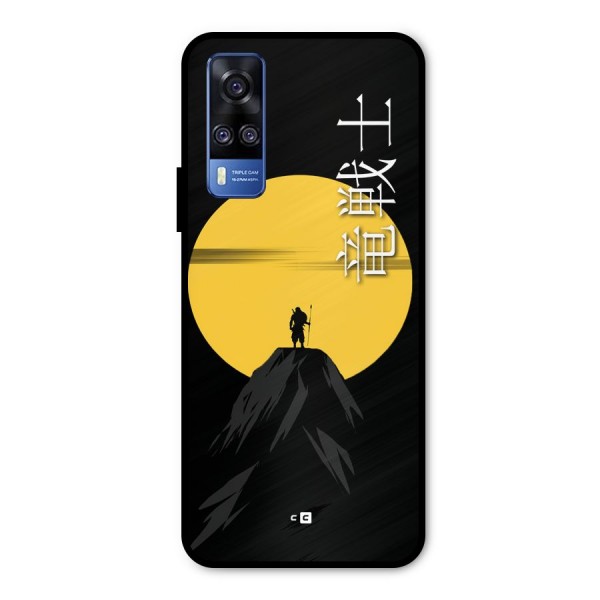 Night Warrior Metal Back Case for Vivo Y31