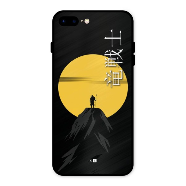 Night Warrior Metal Back Case for iPhone 8 Plus