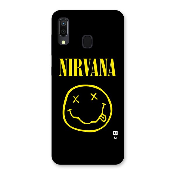 Nirvana Smiley Back Case for Galaxy A20