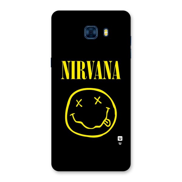 Nirvana Smiley Back Case for Galaxy C7 Pro