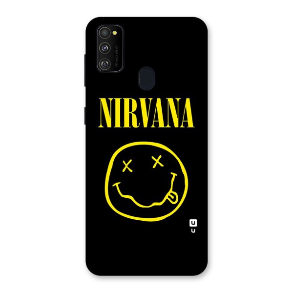 Nirvana Smiley Back Case for Galaxy M21