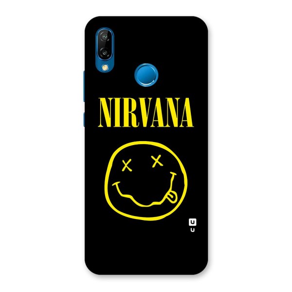 Nirvana Smiley Back Case for Huawei P20 Lite