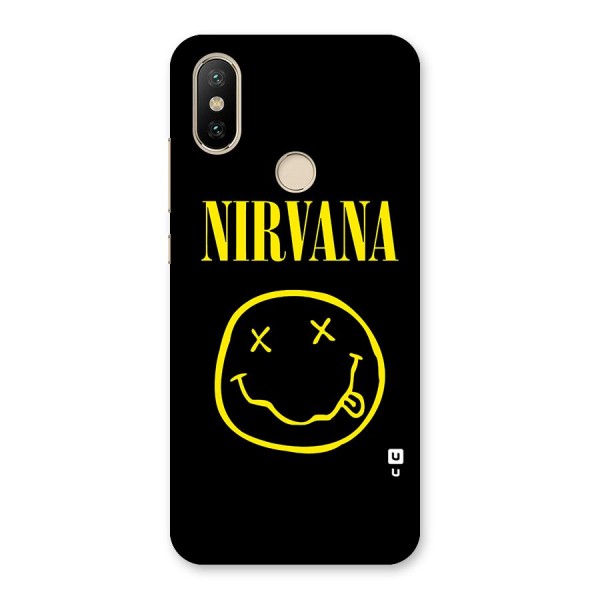 Nirvana Smiley Back Case for Mi A2