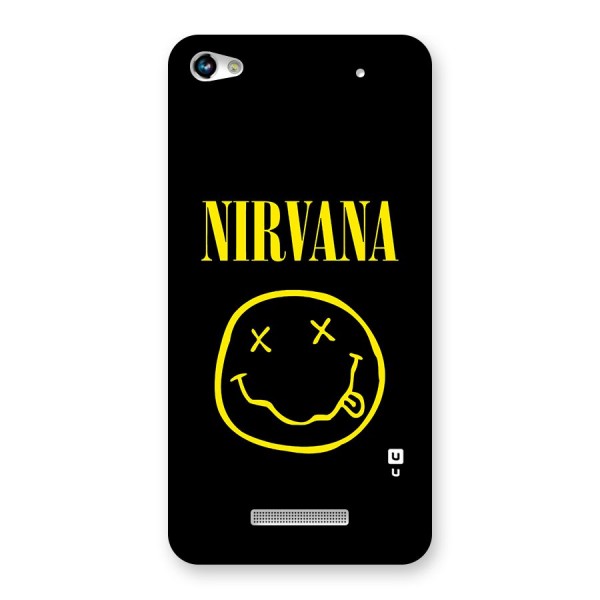 Nirvana Smiley Back Case for Micromax Hue 2