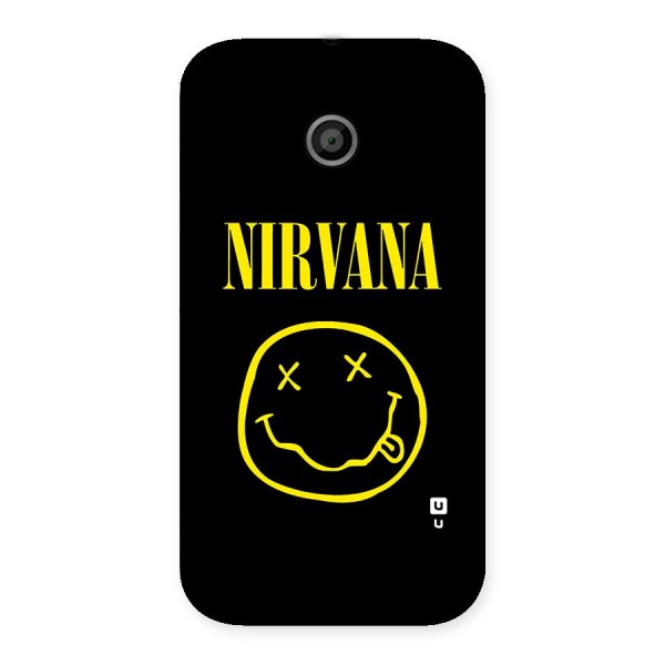 Nirvana Smiley Back Case for Moto E