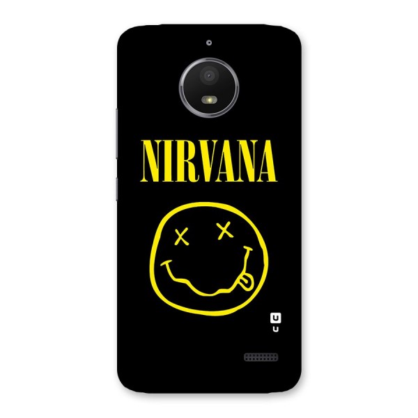 Nirvana Smiley Back Case for Moto E4